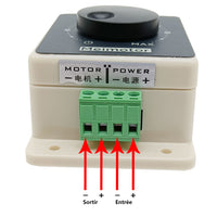 Régulateur de Vitesse / Contrôleur de vitesse réglable pour verin électrique (Modèle 0044006)