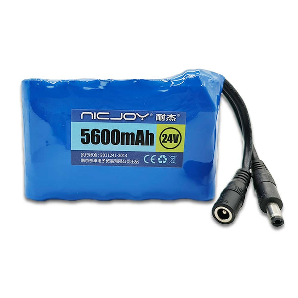 Paquet de Batterie au Lithium 24V 5600mAh Avec Fonction Rechargeable
