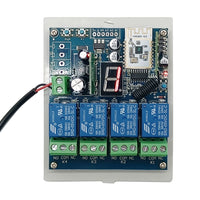 Interrupteur Télécommande 4 Canaux WIFI / Bluetooth pour Moteur / Vérin Électrique (Modèle 0022015)