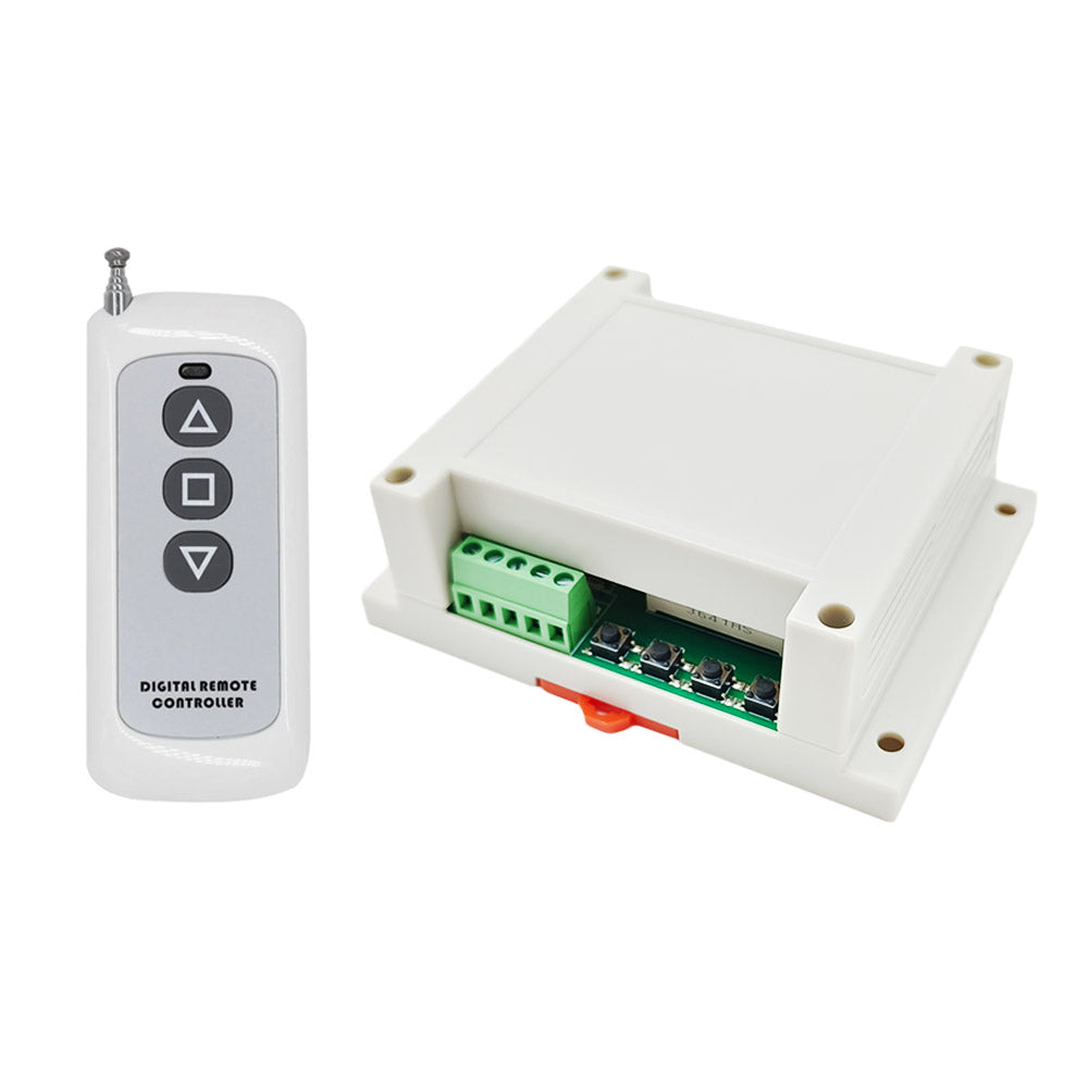 Interrupteur Sans Fil Meskliu - Porte Garage, Store - 220V 10A - Télécommande 100m