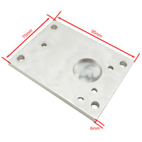 Support de plaque plate de montage fixe inférieur pour verin électrique A (Modèle 0043072)