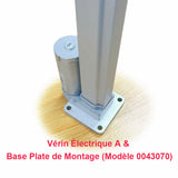 Vérin Electrique 200kg 2000N - Actionneur Linéaire 900MM pour Domotique (Modèle 0041633)