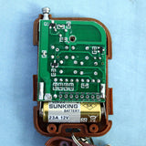 Mini Émetteur Radio/Télécommande Sans Fil Code Fixe 3 Boutons Avec Couvercle 433Mhz 100M (Modèle 0021004)