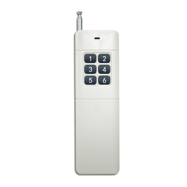 Télécommande Sans Fil Avec Antenne Longue Portée 1000M 433Mhz 6 Touches (Modèle 0021027)