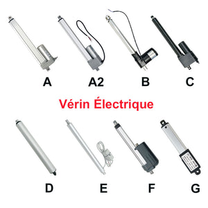 8 Différents types de vérins électriques-Comment choisir son vérin électrique ?