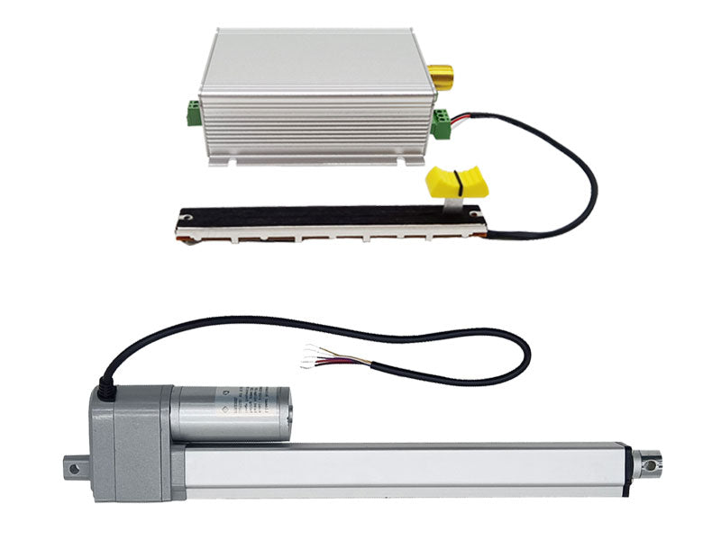 Comment positionner un vérin électrique avec un potentiomètre ?
