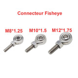 Kit de télécommande de micro-vérin électrique industriel 2000N avec interrupteurs magnétiques reed NF (Modèle 0043083-4)