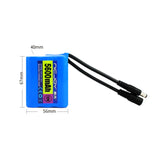 Paquet de Batterie au Lithium 12V 5600mAh Avec Fonction Rechargeable (Modèle 0010203)