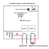 Kit de télécommande de vérin électrique industriel charger 6000N 600kg (Modèle 0043080)