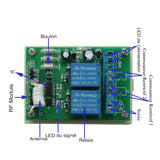1 Canal CC 12/24V 10A Récepteur RF Pour Vérin Électrique (Modèle 0020602)