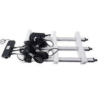 Kit de contrôle synchronisé de 3 vérins électriques industriels lourd 12000N 1200kg (Modèle 0043063)