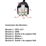 Contrôleur de synchronisation un-contrôle-six pour vérin électrique A / B / J (Modèle 0043039)