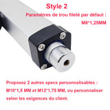 3500N Course 350mm vérin électrique pour trappe de cave – Indice d'étanchéité IP67 & silencieux (Modèle 0041939-7)