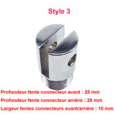 Vérin électrique puissant à course réglable 150 mm avec capteurs magnétiques reed max. 8000N (Modèle 0041552-4)
