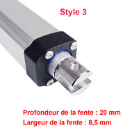 Connecteur avant de montage du vérin électrique B et J personnalisé (Modèle 0044106)