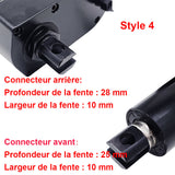 Vérin électrique puissant à course réglable 150 mm avec capteurs magnétiques reed max. 8000N (Modèle 0041552-4)