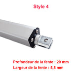 Kit de télécommande de micro-vérin électrique industriel 2000N avec interrupteurs magnétiques reed NF (Modèle 0043083-4)