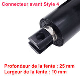 Vérin électrique industriel lourd course 1500MM actionneur linéaire 3000N 300kg (Modèle 0041556)