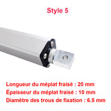 Kit de télécommande de micro-vérin électrique industriel 2000N avec interrupteurs magnétiques reed NF (Modèle 0043083-4)