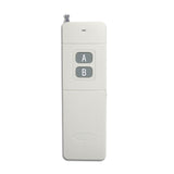 Télécommande sans fil longue portée 1000M 2 boutons avec chip EV1527 (Modèle 0021118)