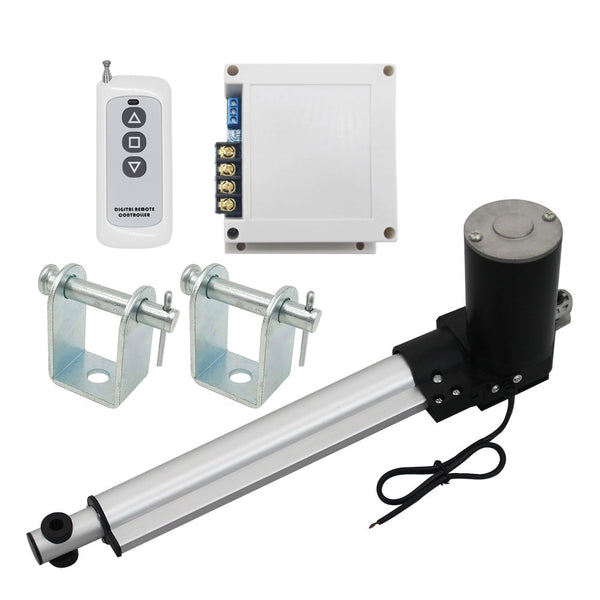 200MM-600kg-6000N-Verin-Electrique-Industriel-Telecommande-Kit