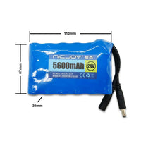 Paquet de Batterie au Lithium 24V 5600mAh Avec Fonction Rechargeable
