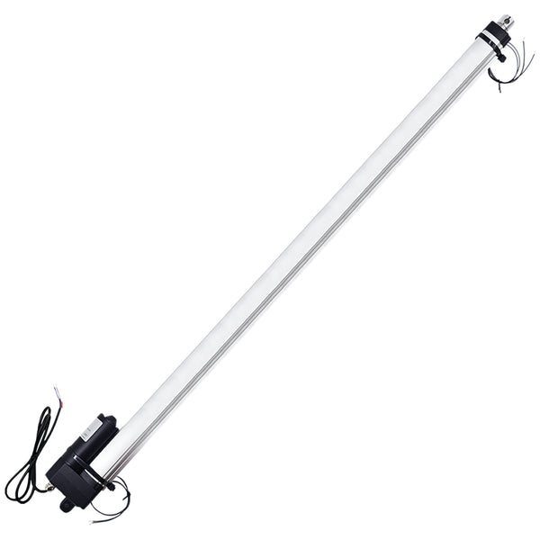 700mm Vérin électrique étanche IP67 course réglable avec interrupteur à lames