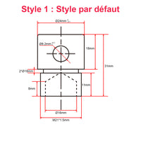 3500N Vérin électrique étanche IP67 avec fin de course magnétique – Course réglable de 350 mm (Modèle 0041939-3)