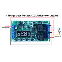 Module de retard de boucle infinie pour la rotation avant et arrière du moteur CA / CC (Modèle 0040001)