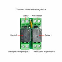 Vérin électrique à course réglable course 100MM actionneur linéaire 2000N 200kg (Modèle 0041502-3)