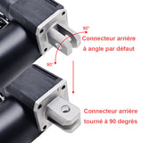 Option de rotation à 90 degrés pour le connecteur de montage avant et arrière du vérin électrique B (modèle 0044113)