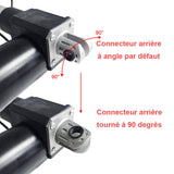 Option de rotation à 90 degrés pour le connecteur de montage avant et arrière du vérin électrique B (modèle 0044113)