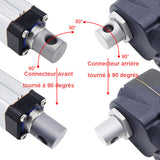 Option de rotation à 90 degrés pour le connecteur de montage avant et arrière du vérin électrique F (modèle 0044115)