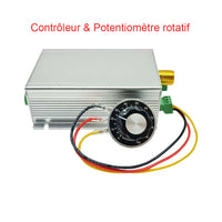 Contrôleur à glissière avec potentiomètre rotatif pour vérin électrique