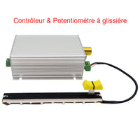Contrôleur à glissière avec potentiomètre à glissière pour vérin électrique