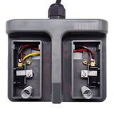 Interrupteur à pédale / Pédale de commande momentanée pour vérin électrique / moteur CC (Modèle 0044107)