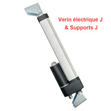 Kit commande pour vérin électrique étanche 12V 24V avec capteurs magnétiques électroniques (Modèle 0043084-3)
