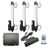 Kit permettant de synchroniser 3 vérins électriques étanches avec interrupteurs magnétiques reed