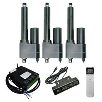 Kit de contrôle synchronisé de 3 vérins électriques industriels lourd 50MM-600MM 8000N