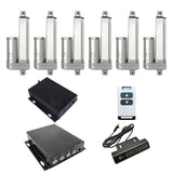 Kit de contrôle synchronisé de 6 vérins électriques 2000N 200kg