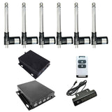 Kit de contrôle synchronisé de 6 vérins électriques industriels 6000N