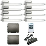 Kit de contrôle synchronisé de 8 vérins électriques 2000N 200kg