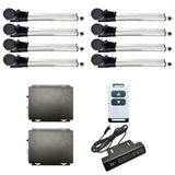 Kit de contrôle synchronisé de 8 vérins électriques industriels 6000N