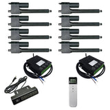 Kit de synchronisation de 8 vérins électriques à charge lourde 12000N