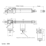 Volant de commande manuel pour vérin électrique industriel B (Modèle 0044142)
