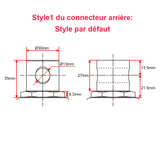 Kit de télécommande pour vérin électrique charge lourde 1 200 kg avec interrupteurs à lames NF (Modèle 0043082-4)