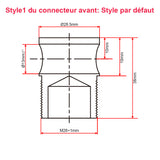 Kit de télécommande pour vérin électrique industriel 700MM-1000MM 5000N