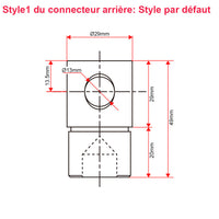 Kit de contrôle synchronisé de 2 vérins électriques industriels lourd 12000N 1200kg (Modèle 0043055)