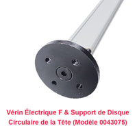 Support de disque circulaire fixe à tête pour vérin électrique C / F (Modèle 0043075)
