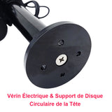 Vérin électrique charge lourde à course réglable 100 mm | Haute capacité 12 000 N avec interrupteurs à lames NF (Modèle 0041602-4)